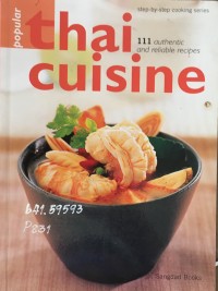 Popular thai cuisine